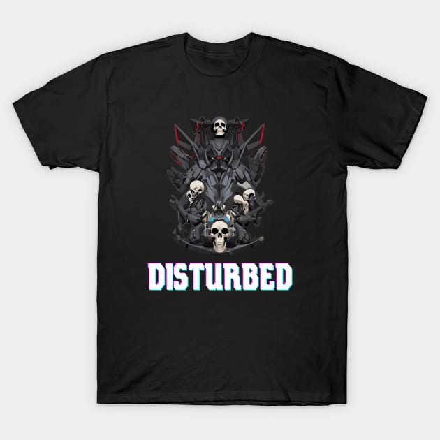 Disturbed T-Shirt by Maheswara.Momocats